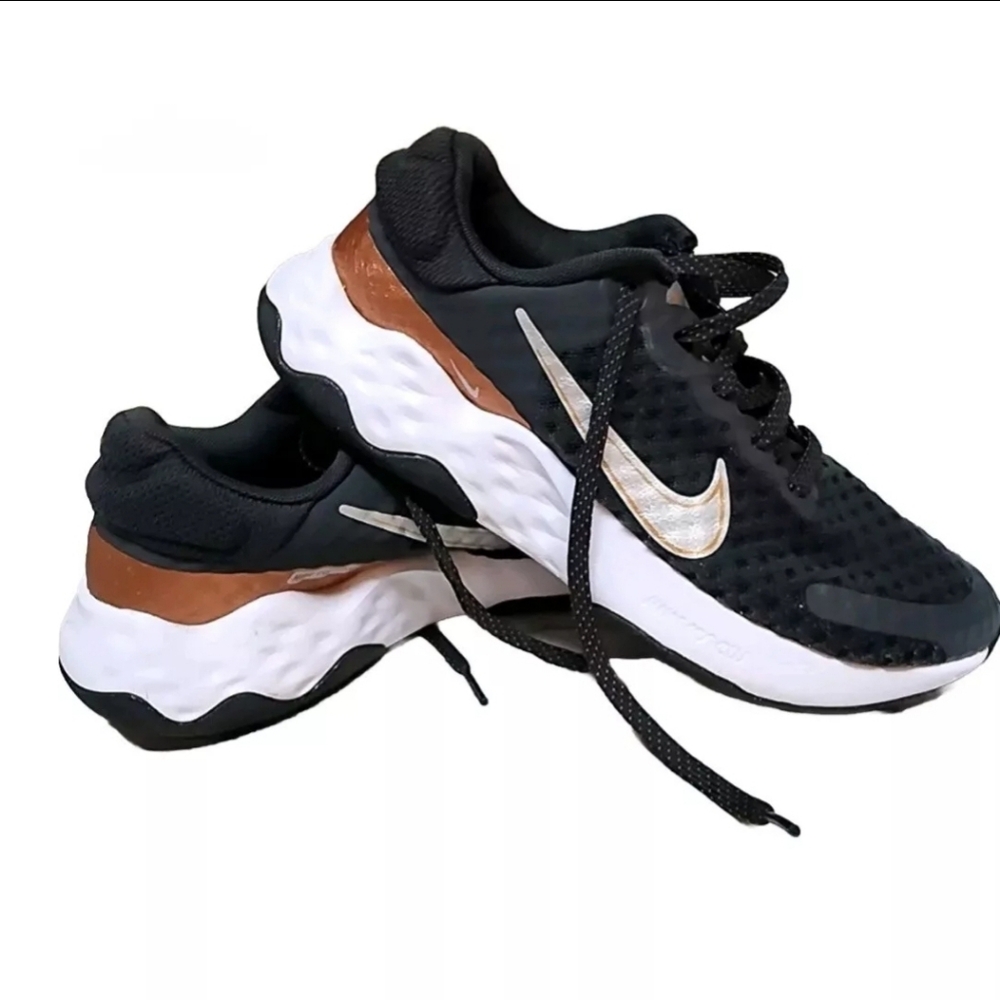 Size 8 - Nike Renew Ride 3 Dark Smoke Grey Metallic Copper W